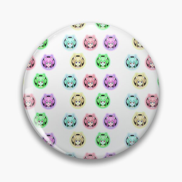 Item preview, Colorful Catgirl Coin designed and sold by JohnnyTaco.