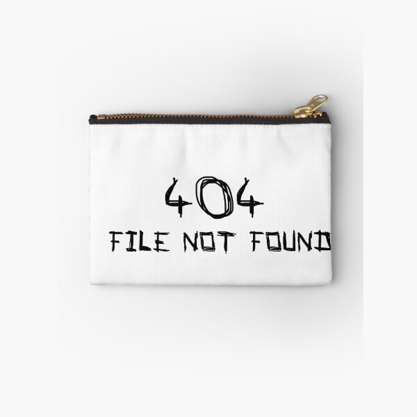Item preview, 404 file not found designed and sold by LightNoirDesign.