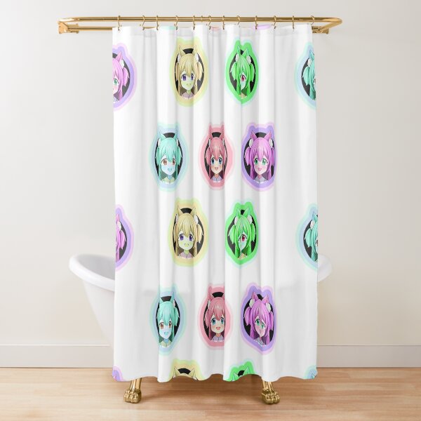 Catgirl Shower Curtains for Sale - Fine Art America