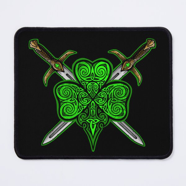 Item preview, Sword & Shamrock designed and sold by celthammerclub.