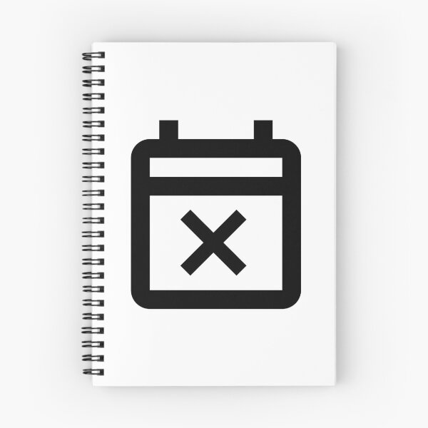 Item preview, MDI calendar-remove-outline designed and sold by GnarlyFurtardo.