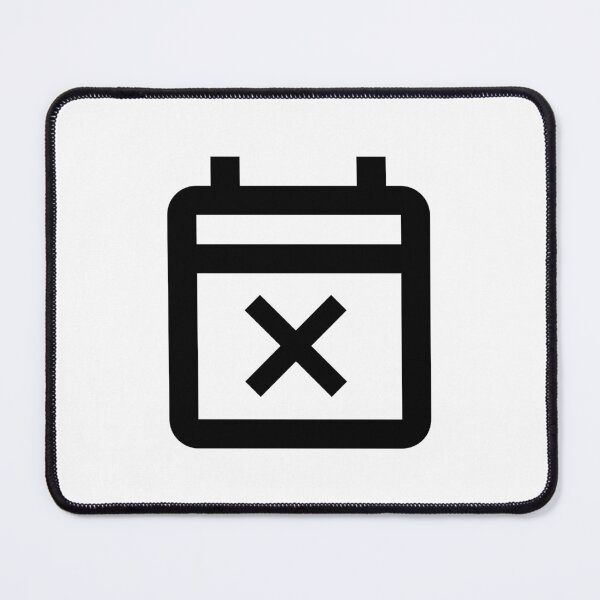 Item preview, MDI calendar-remove-outline designed and sold by GnarlyFurtardo.