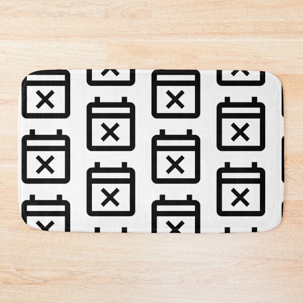 Item preview, MDI calendar-remove-outline designed and sold by GnarlyFurtardo.