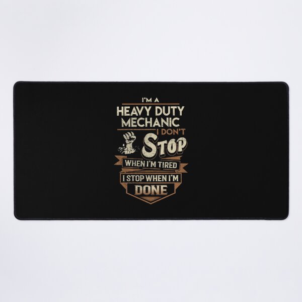 Item preview, Heavy Duty Mechanic T Shirt - I Stop When Done Job Gift Item Tee designed and sold by paneczkopat.