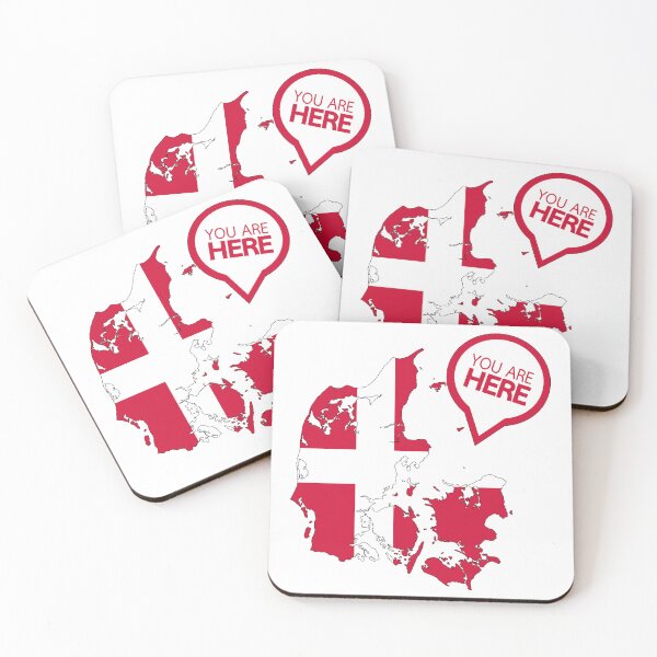 Item preview, Denmark - You Are Here designed and sold by alessionastro.