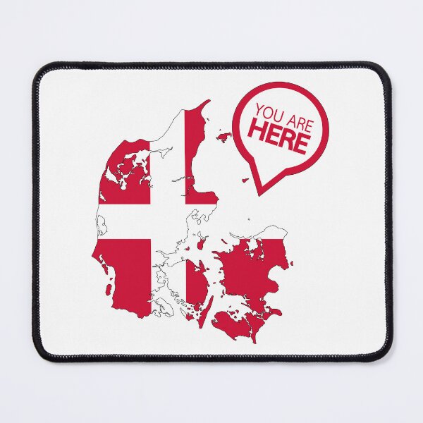 Item preview, Denmark - You Are Here designed and sold by alessionastro.