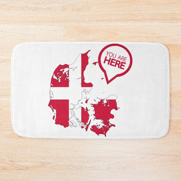 Item preview, Denmark - You Are Here designed and sold by alessionastro.