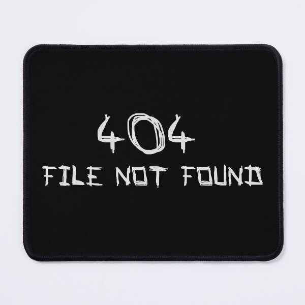 Item preview, 404 file not found Grey designed and sold by LightNoirDesign.