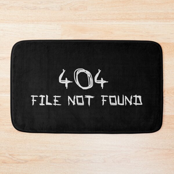 Item preview, 404 file not found Grey designed and sold by LightNoirDesign.