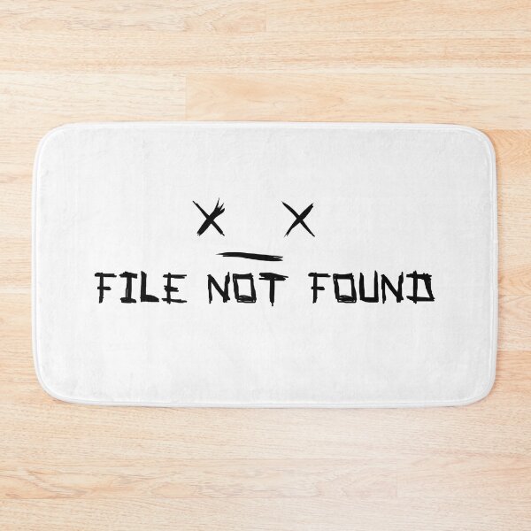 Item preview, File not Found designed and sold by LightNoirDesign.