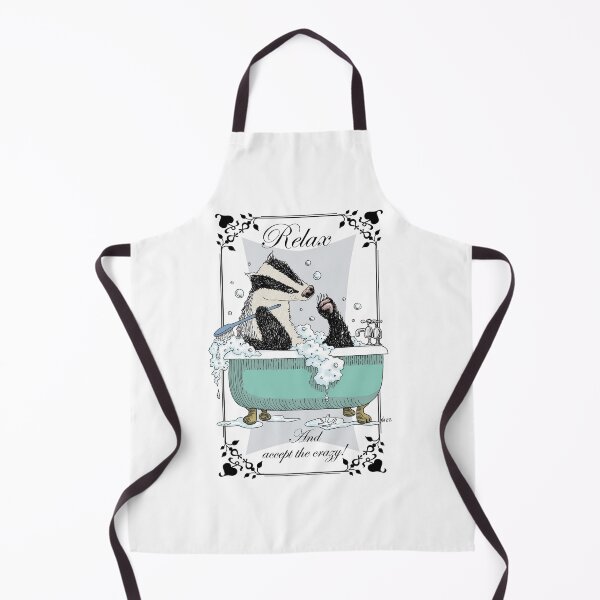 Item preview, Relax Bathin' Badger designed and sold by shiro.