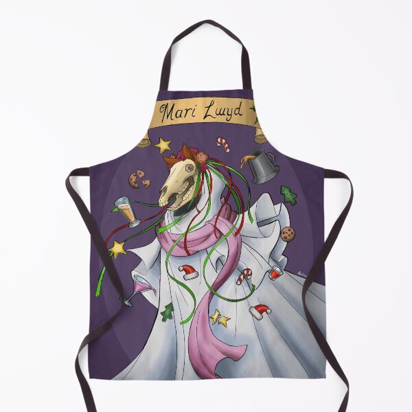 Item preview, Snacks and Booze with Mari Lwyd designed and sold by MrSpookyWolff.