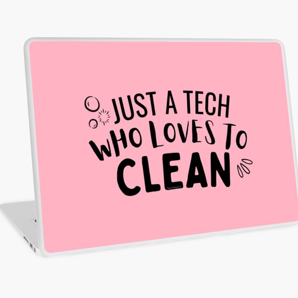 Item preview, Just a Tech Who Loves to Clean Housekeeping Cleaning Lady designed and sold by SavvyCleaner.