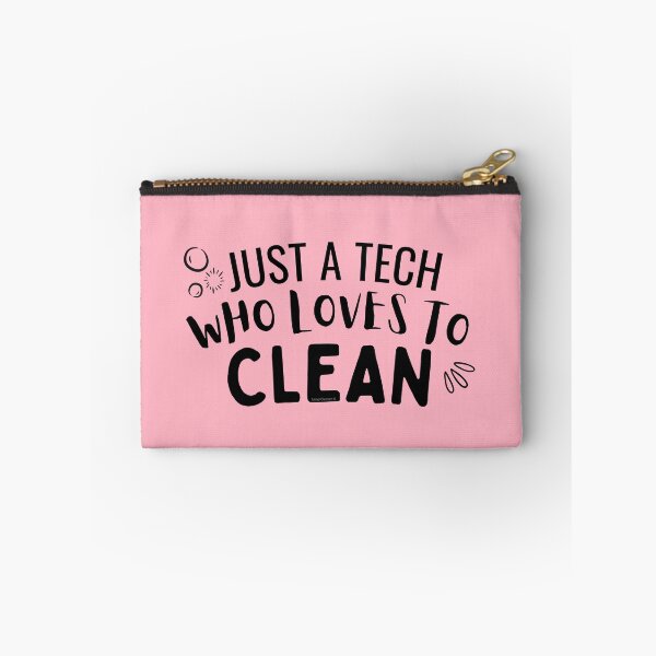 Item preview, Just a Tech Who Loves to Clean Housekeeping Cleaning Lady designed and sold by SavvyCleaner.