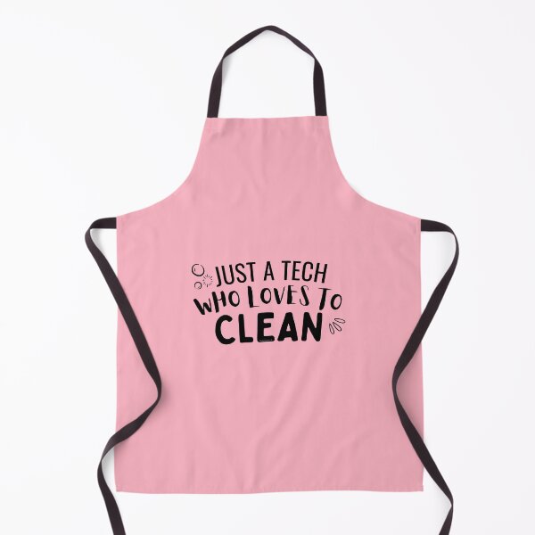Item preview, Just a Tech Who Loves to Clean Housekeeping Cleaning Lady designed and sold by SavvyCleaner.