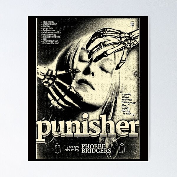 Artikel-Vorschau von Phoebe Bridgers Punisher, designt und verkauft von pucanicher.