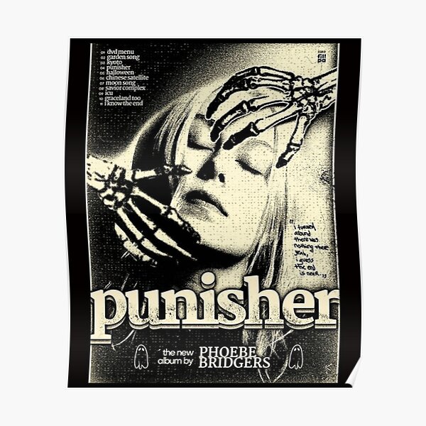 Phoebe Bridgers Punisher Poster