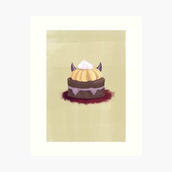 Wicked Sweet Cake Art Print