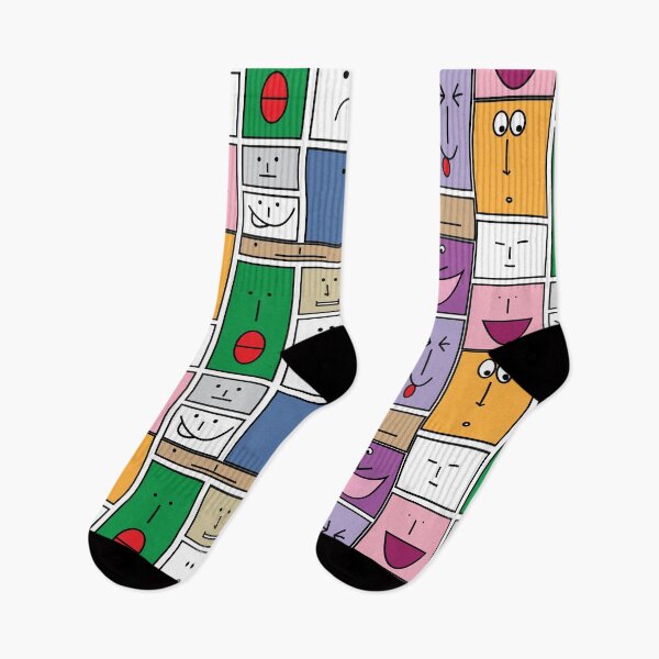 Item preview, Funny cartoon faces in original form designed and sold by KoandZo.