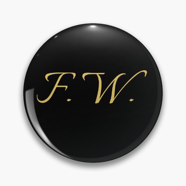 Item preview, FW Initials | Gold Lettering | Personalised Gifts designed and sold by Avo And Sriracha.
