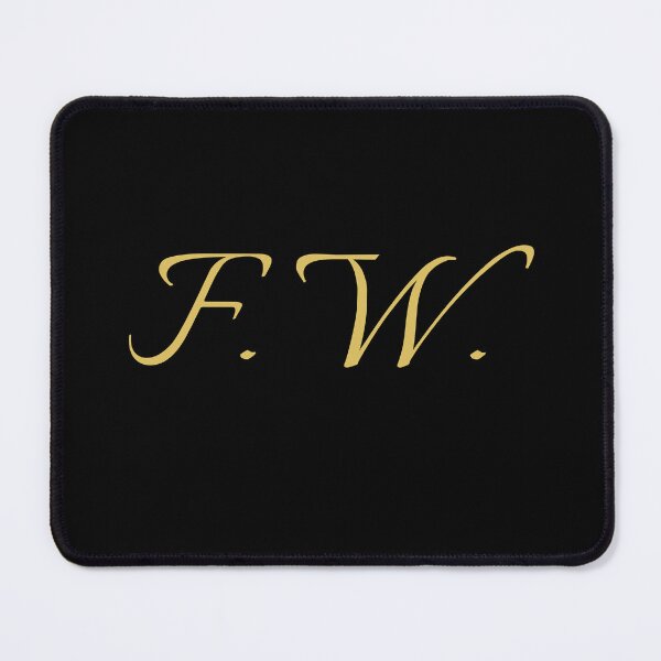 Item preview, FW Initials | Gold Lettering | Personalised Gifts designed and sold by Avo And Sriracha.
