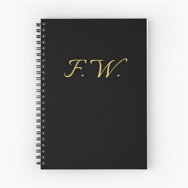 Item preview, FW Initials | Gold Lettering | Personalised Gifts designed and sold by Avo And Sriracha.