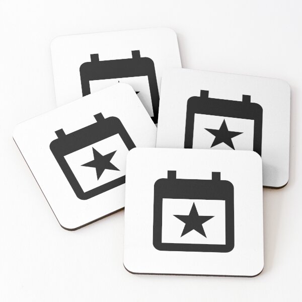 Item preview, MDI calendar-star designed and sold by GnarlyFurtardo.