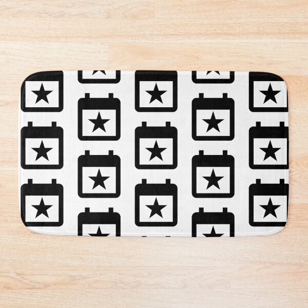 Item preview, MDI calendar-star designed and sold by GnarlyFurtardo.