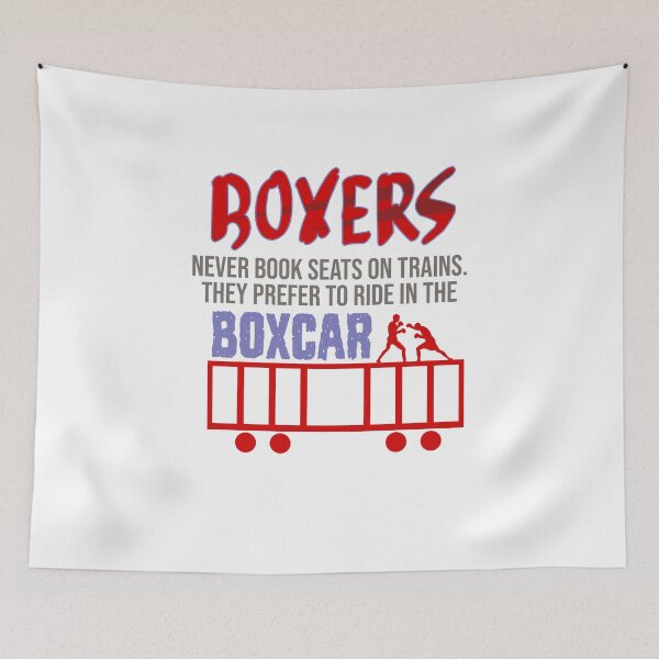 Item preview, Boxer in Boxcars Design for a Boxing MMA Fan designed and sold by sebastian3210.