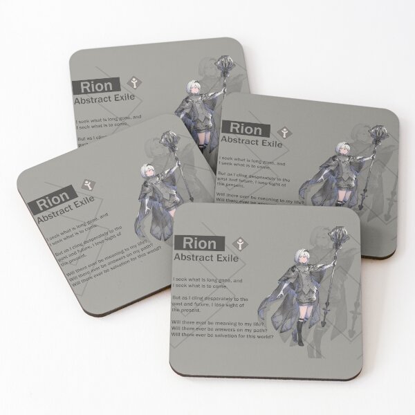 Item preview, Rion - Abstract Exile (Nier Reincarnation) designed and sold by VelvetZone.