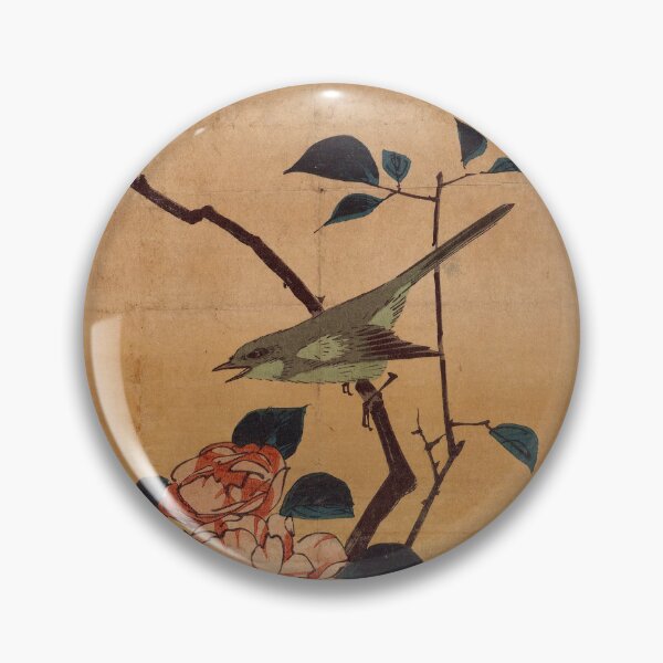Item preview, Camellia and Bush Warbler designed and sold by Old-fowers.
