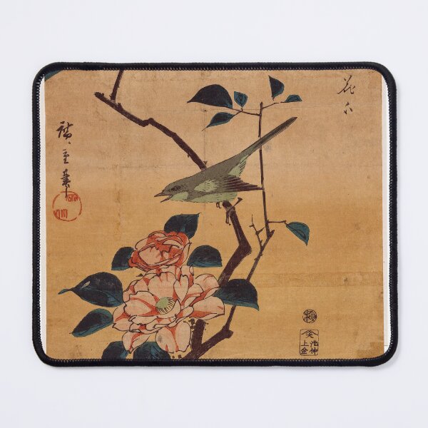 Item preview, Camellia and Bush Warbler designed and sold by Old-fowers.