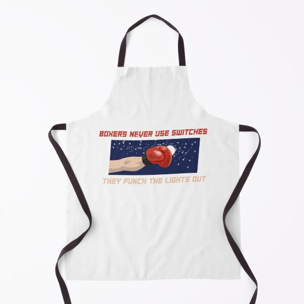 Item preview, Boxers never use switches Design for a Boxing MMA Fan designed and sold by sebastian3210.