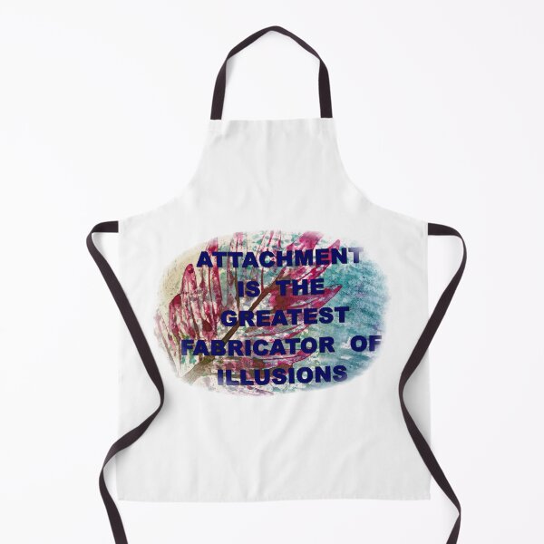 Item preview, Attachment is the greatest fabrikator of illusions, great thinkers, philosophy, inscriptions designed and sold by NessArtByEwa.