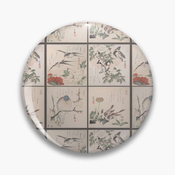 Item preview, Spring Rain Collection - Hokuba Vintage Japanese Art Restored designed and sold by molamode.