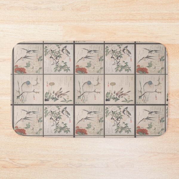 Item preview, Spring Rain Collection - Hokuba Vintage Japanese Art Restored designed and sold by molamode.