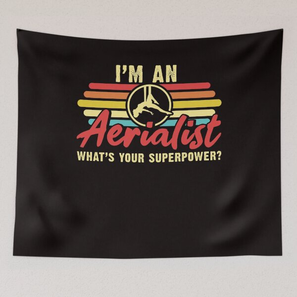 Item preview, Aerialist Superpower Aerial Silk Circus Acrobatics Dancer designed and sold by TomGiantDesigns.