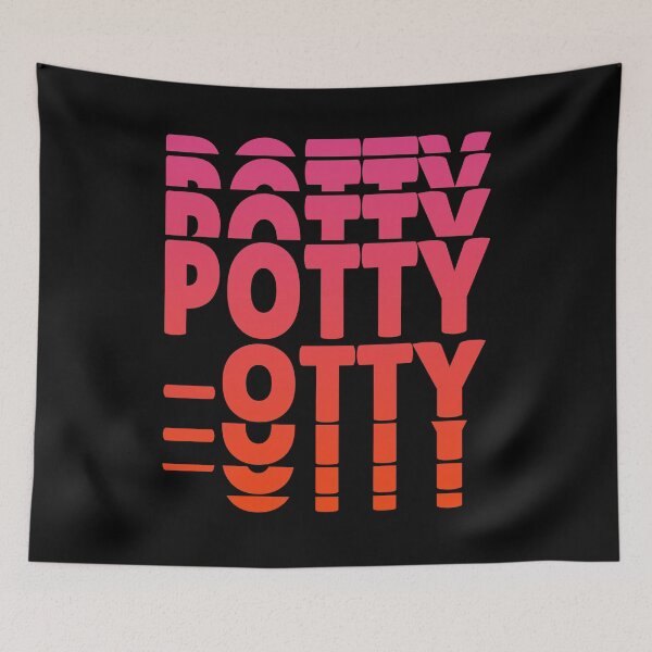 Item preview, POTTY-OTTY-OTTY-OTTY - FUNNY POTTY TRAINING QUOTE designed and sold by PhillDaPhlava.