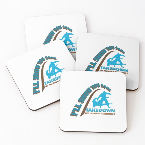Item preview, Takedown my number Design for a Boxing MMA Fan designed and sold by sebastian3210.
