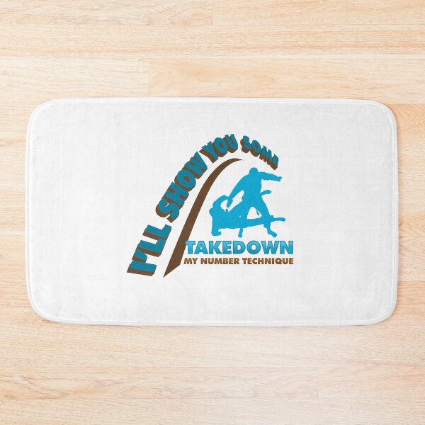 Item preview, Takedown my number Design for a Boxing MMA Fan designed and sold by sebastian3210.
