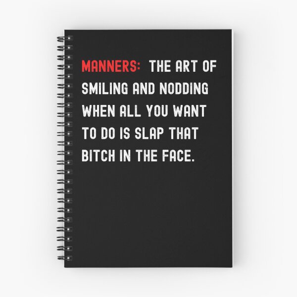 Item preview, Manners!! designed and sold by UglyBoyDesign.