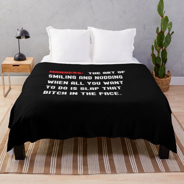 Item preview, Manners!! designed and sold by UglyBoyDesign.