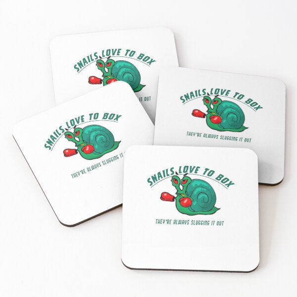 Item preview, Snails love to Box Design for a Boxing MMA Fan designed and sold by sebastian3210.