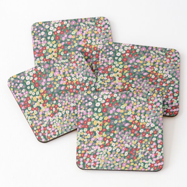 Item preview, Impressionist Floral pattern // flower garden designed and sold by Allison Scianna.