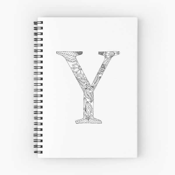 Item preview, Henna Alphabet Y / Henna Letter Y - Black Henna Line Art designed and sold by Mrs-PenLine.