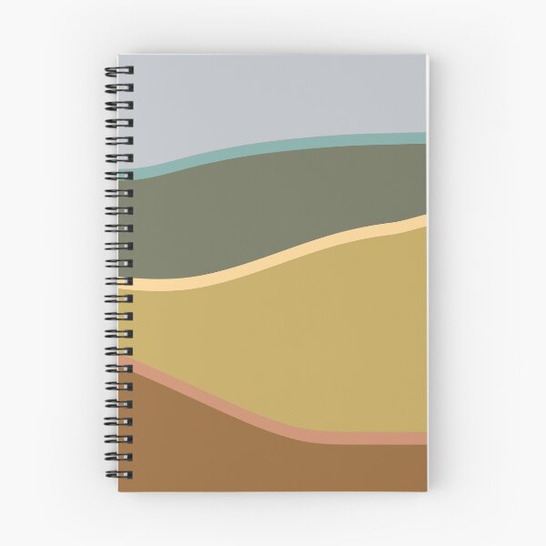 Item preview, Coastal Boho Abstract Landscape at Dusk designed and sold by greenoriginals.