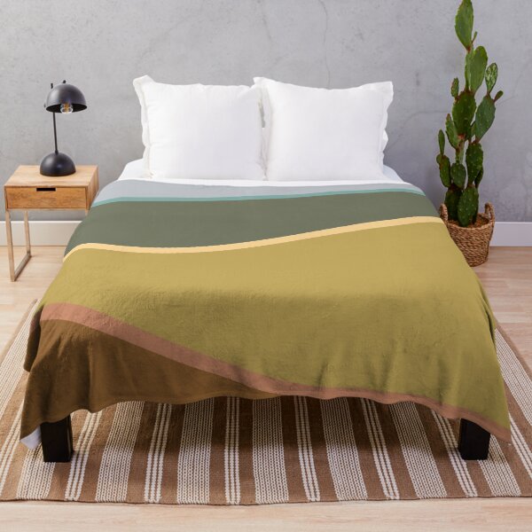 Item preview, Coastal Boho Abstract Landscape at Dusk designed and sold by greenoriginals.