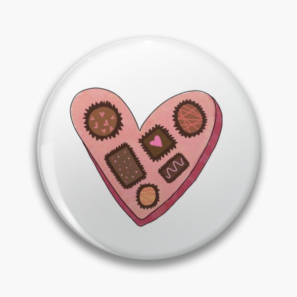 Item preview, corazon de chocolate designed and sold by AMSee.