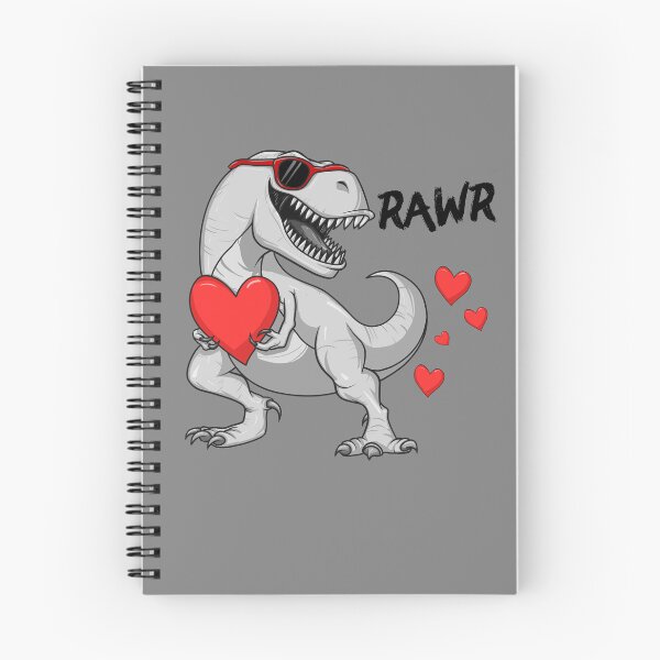 Item preview, Rawr T-Rex Girls Boys Kids Dinosaur Valentines Day T-Rex Gear designed and sold by DynamicDesign.