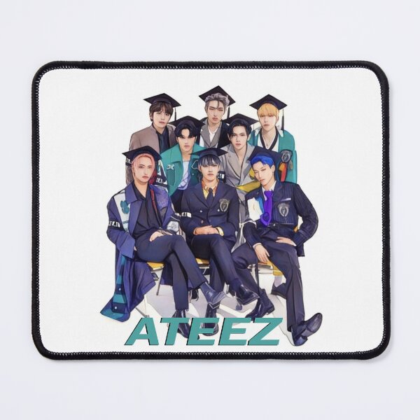 Item preview, Ateez Fever Epilogue Graduation Caps designed and sold by LiveKpop.